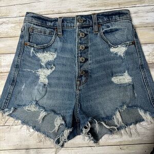 Abercrombie & Fitch Ultra High Rise Mom Short Size 2